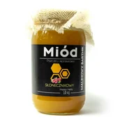 Miód - Miód Słonecznikowy 1 kg - Na odporność! - miniaturka - grafika 1