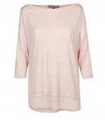 Bluzki damskie - Tommy Hilfiger Bluzka Damska Różowa L 2A1G6_A2* - miniaturka - grafika 1