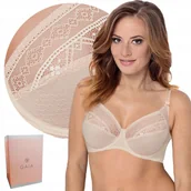 Biustonosze - Gaia Nancy 059 , Biustonosz Soft , Beżowy , 85C - miniaturka - grafika 1