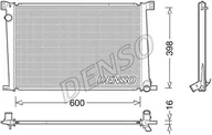 Układ chłodzenia - akcesoria - Chłodnica, układ chłodzenia silnika Denso DRM05007 - miniaturka - grafika 1