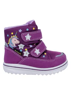 Richter Shoes Kozaki zimowe "Snow" w kolorze fioletowym - Kozaki damskie - miniaturka - grafika 1