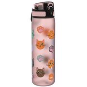 Shakery i bidony sportowe - Butelka Bidon na wodę ION8 BPA Free 400 ml Cats - miniaturka - grafika 1