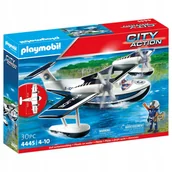 Klocki - KLOCKI PLAYMOBIL 4445 WODOLOT POLICYJNY samolot policja hydroplan unikat - miniaturka - grafika 1