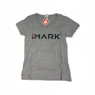 Bluzki damskie - Bluzka koszulka t-shirt szary damski GILDAN M - miniaturka - grafika 1