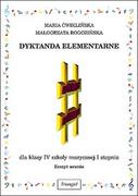 Książka Dyktanda elementarne IV, zeszyt ucznia/TRIANGIEL