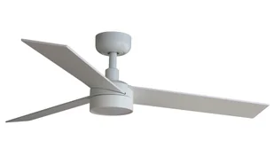 Energooszczędny wentylator sufitowy z oświetleniem LED i pilotem zdalnego sterowania Rudder S White 106 cm - Wentylatory sufitowe - miniaturka - grafika 1