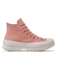 Botki damskie - Botki Converse Chuck Taylor All Star Lugged 2.0 Hi A02879C Różowy - miniaturka - grafika 1