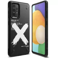 Etui i futerały do telefonów - Ringke Onyx Design wytrzymałe etui pokrowiec Samsung Galaxy A72 4G czarny (X) (OXSG0049) - miniaturka - grafika 1