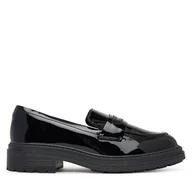 Półbuty damskie - Loafersy Clarks Orinoco3 Edge 26183173 Czarny - miniaturka - grafika 1
