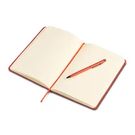 Notesy i bloczki - Zestaw notes z długopisem Abrantes, czerwony - miniaturka - grafika 1