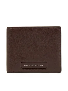 Tommy Hilfiger Duży Portfel Męski Th Monogram Cc And Coin AM0AM13252 Brązowy - Portfele - miniaturka - grafika 1