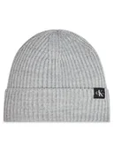 Czapki dla dzieci - Calvin Klein Jeans Czapka Monogram IU0IU00440 Szary - miniaturka - grafika 1