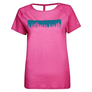 Dare 2b damska koszulka Lifestyle Astral Forest XXL cyber Pink - Koszulki i topy damskie - miniaturka - grafika 1