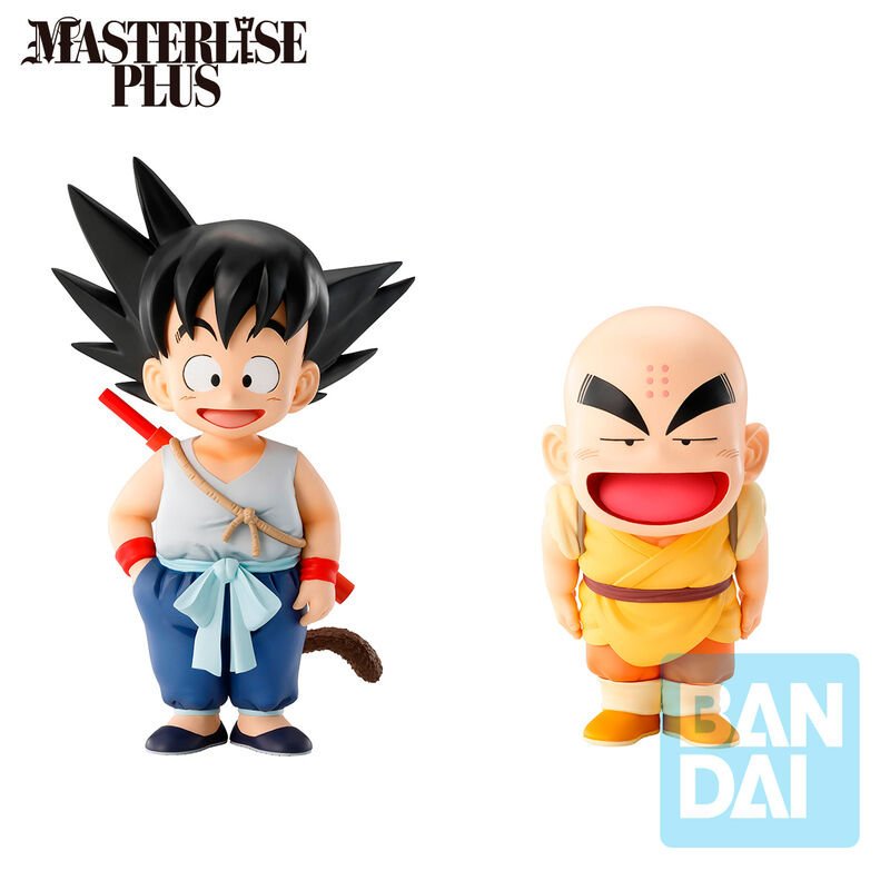 Figurka BANPRESTO Dragon Ball - Son Goku i Krillin Trening Ichibansho 13 cm