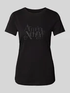 Koszulki i topy damskie - T-shirt z nadrukiem z logo - miniaturka - grafika 1
