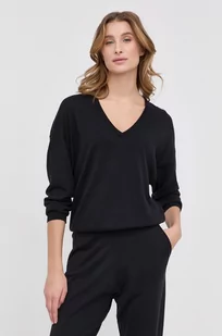 LIU JO sweter damski kolor czarny lekki - Swetry damskie - miniaturka - grafika 1