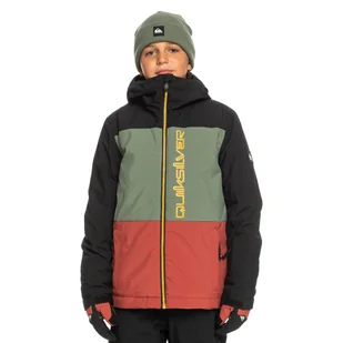 Dziecięca Kurtka ocieplana QUIKSILVER SIDE HIT YOUTH JK EQBTJ03186-KVJ0 – Wielokolorowy - Kurtki narciarskie - miniaturka - grafika 1