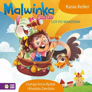 Lot po marzenia. Malwinka i Lusia - Audiobooki dla dzieci i młodzieży Lot po marzenia. Malwinka i Lusia - Audiobooki dla dzieci i młodzieży - miniaturka - grafika 1