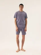 Piżamy damskie - Piżama męska Daft Henderson granatowy L - miniaturka - grafika 1