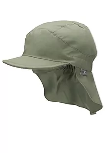 Sterntaler Unisex czapka z daszkiem M. ochrona karku, ciemnozielony 275, 47 - Zabawy w naśladowanie dorosłych - miniaturka - grafika 1