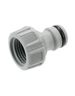 Inne akcesoria do nawadniania - GARD-ENA Tap Connector 21mm G 1/2 grey - miniaturka - grafika 1