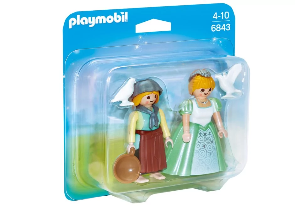 Playmobil  6843 Duo Pack Księżniczka i służebna 6843