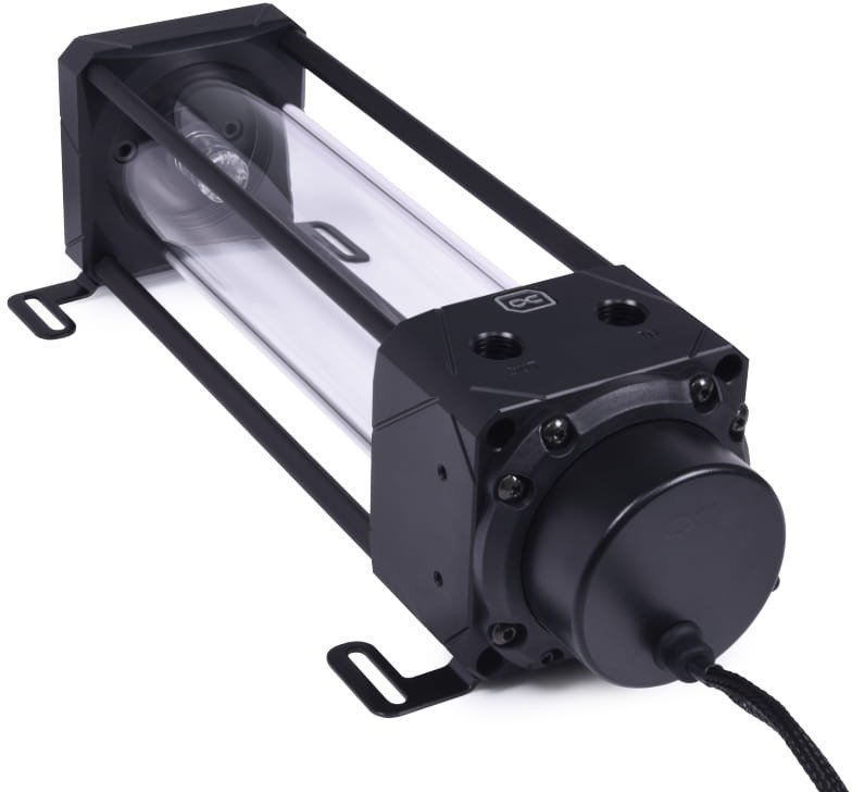 Chłodzenie wodne Alphacool Alphacool Eisbecher Aurora D5 250 mm inkl. Alphacool VPP Apex D5 - Acetal/Glas