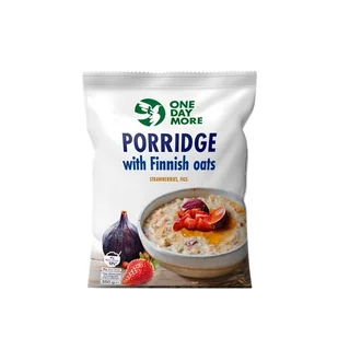 OneDayMore Owsianka z fińskimi płatkami ows. z trus. i s.figami 350g - Płatki śniadaniowe i musli OneDayMore Owsianka z fińskimi płatkami ows. z trus. i s.figami 350g - Płatki śniadaniowe i musli - miniaturka - grafika 1