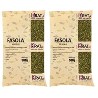 Pasztet i przetwory mięsne - Fasola mung 1kg (2x500g) - miniaturka - grafika 1