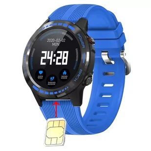 Pacific 22-2 Niebieski - Smartwatch - miniaturka - grafika 3