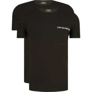 Emporio Armani T-shirt 2 - pack | Regular Fit - Koszulki męskie - miniaturka - grafika 1