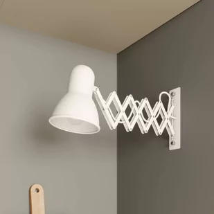 Lampa ścienna Harmony z ramieniem nożycowym, biała - Lampy ścienne - miniaturka - grafika 3