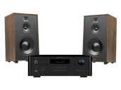 Zestawy stereo - Rotel RA 1572 MkII (czarny) + Utah 8 (wood) - miniaturka - grafika 1