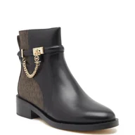 Botki damskie - Michael Kors Skórzane botki Hamilton Flat - miniaturka - grafika 1