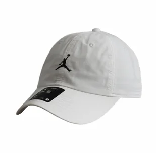 Czapka z daszkiem uniwersalna Air Jordan Jumpman Club Cap White S/M - FD5185-100-S/M - Czapki męskie - miniaturka - grafika 1