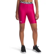 Spodenki damskie - Damskie Spodenki UNDER ARMOUR UA HG 8IN SHORT 1383627-681 – Bordowy - miniaturka - grafika 1