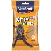 Przysmaki dla psów - vitakraft Vitakraft Xtra Stripes mięsne paski z kurczakiem dla psa 200g 4008239367235 - miniaturka - grafika 1