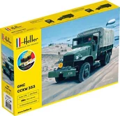 Modele do sklejania - Heller STARTER KIT GMC US-Truck (z farbami) 57121 - miniaturka - grafika 1