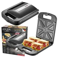 Opiekacze - Opiekacz Toster XXL 4 Duże Kanapki Tosty Sandwich 2000W Szybkie Grzanki XL - miniaturka - grafika 1