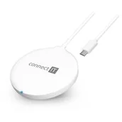 Ładowarki do telefonów - Bezprzewodowa ładowarka Connect IT MagSafe, 15W (CWC-7600-WH) Biała - miniaturka - grafika 1