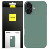 Etui i futerały do telefonów - Spacecase Etui Silicone Case 3.0 iPhone 17 dark green - miniaturka - grafika 1