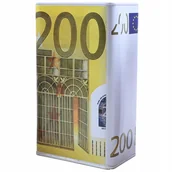 Skarbonki - SKARBONKA EURO METALOWA NIEOTWIERANA PUSZKA NA OSZCZĘDNOŚCI RÓŻNE KOLORY - miniaturka - grafika 1