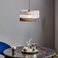 Lampy sufitowe - Lampa wisząca Helen szaro-czarno-srebrna, Ø 40cm - miniaturka - grafika 1