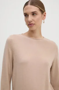 Marc O'Polo sweter damski kolor beżowy  408556160465 - Swetry damskie - miniaturka - grafika 1