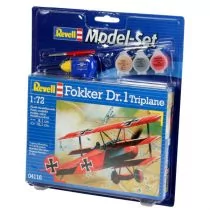 Revell Model Set Fokker Dr 1 Tripla MR-64116 - Modele do sklejania - miniaturka - grafika 3