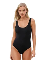 Body - Body damskie z szerokimi ramiączkami tank top Sabrina czarne L - miniaturka - grafika 1