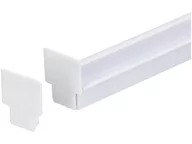 Taśmy LED - Zaślepka PCV Fuga biała - miniaturka - grafika 1