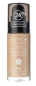 Podkłady do twarzy - Revlon Colorstay Cera Mieszana/Tłusta podkład 240 Medium Beige 30ml z pompką) - miniaturka - grafika 1