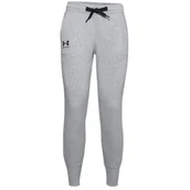 Spodnie damskie - Under Armour Rival Fleece Joggers 1356416-035 Damskie Spodnie Szare - miniaturka - grafika 1