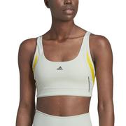 Bielizna sportowa damska - Biustonosz treningowy adidas Powerimpact Luxe Training HIIT HM6392 - miniaturka - grafika 1